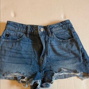 Kancan Denim Blue Women's Shorts